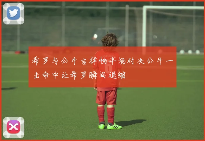 希罗与公牛吉祥物半场对决公牛一击命中让希罗瞬间退缩