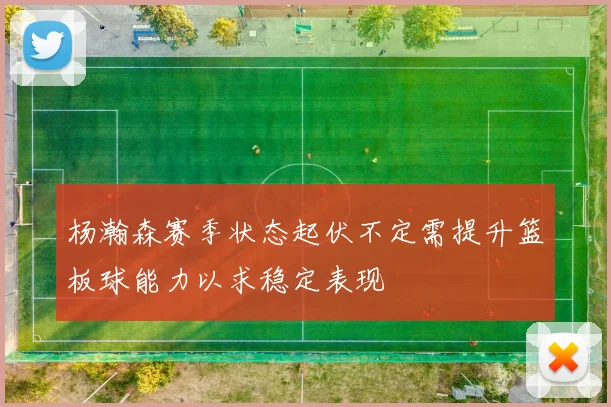 杨瀚森赛季状态起伏不定需提升篮板球能力以求稳定表现
